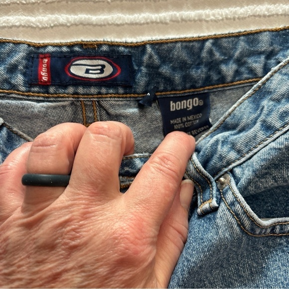 Vintage BONGO Jeans High Rise Blue Jeans Size 7 Boot Cut - Picture 6 of 11